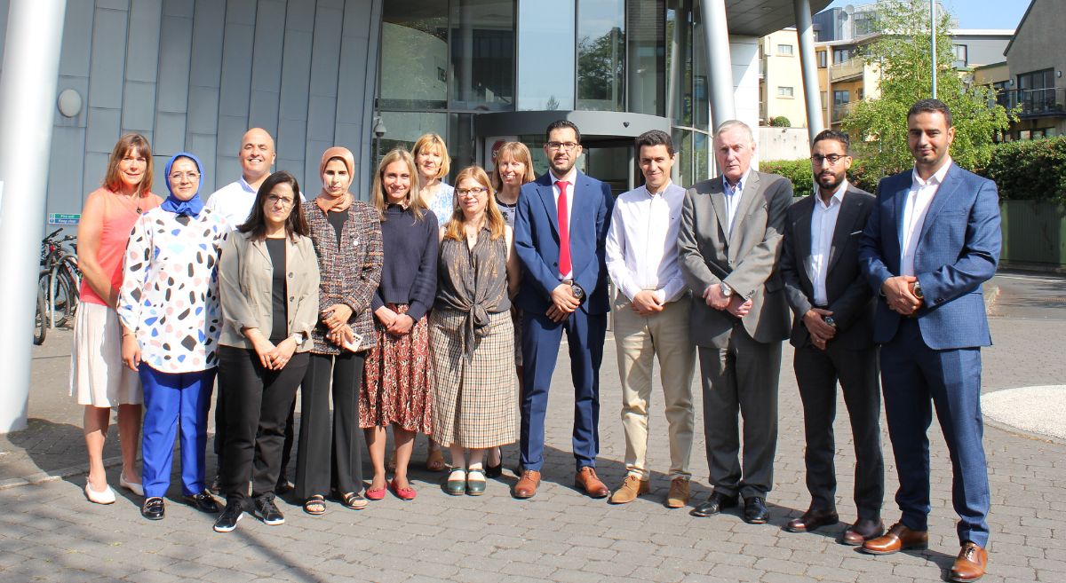 Study Visit guests from Morocco at SERC's SPACE Campus 